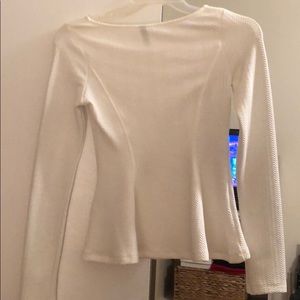 Peplum blouse